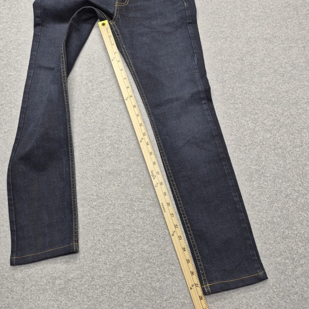 Levis 519 Jeans Mens 30x34 Hi-Ball Extreme Skinny Dark Stretch Denim Grunge